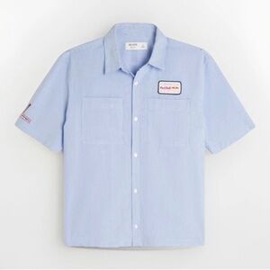 New XL Max Verstappen Oracle Red Bull Racing F1 Workwear Shirt – Blue #1